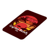 Crystal Beach Magneet (Linkerzijde)