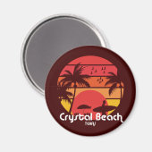  Crystal Beach Magneet (Voorkant / Achterkant)