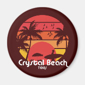  Crystal Beach Magneet (Voorkant)