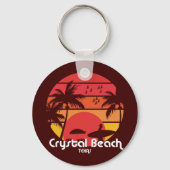  Crystal Beach Sleutelhanger (Achterkant)