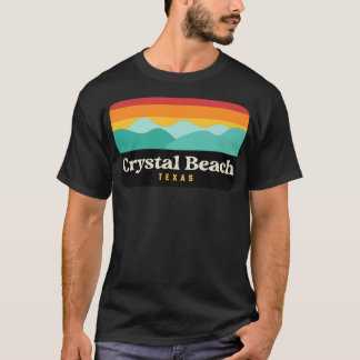 Crystal Beach Texas Bolivar Peninsula Vist T-shirt