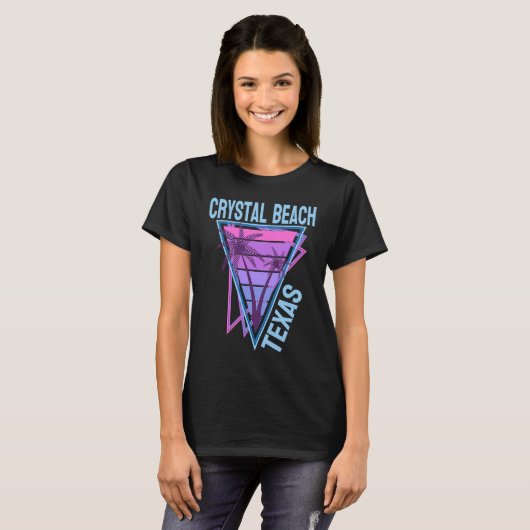 Crystal Beach Vacation  1 T-shirt (Voorkant volledig)