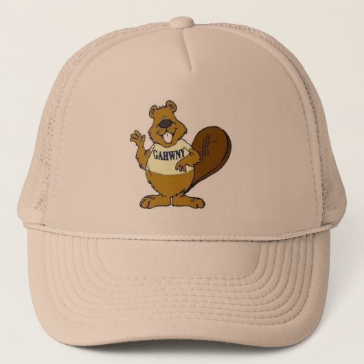 Crystal Beaver, onze mascotte Trucker Pet (Voorkant)