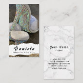 Crystal Bikini Fitness Competition laat vrouwen zi Visitekaartje (Voorkant / Achterkant)