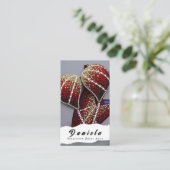 Crystal Bikini Fitness Competition Suits Women Bus Visitekaartje (Staand voorkant)