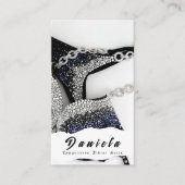 Crystal Bikini Fitness Competition Suits Women Bus Visitekaartje (Voorkant)