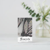 Crystal Bikini Fitness Competition Suits Women Visitekaartje (Staand voorkant)