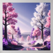 Crystal Blossom Forest of Dreamlight Poster (Voorkant)