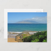 Crystal Blue Beach Briefkaart (Voorkant / Achterkant)