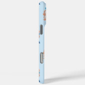 Crystal Blue Bunny and Blue Jay Heart Case-Mate iPhone Case (Achterkant / Rechts)