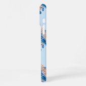 Crystal Blue Bunny and Blue Jay Heart iPhone Hoesje (Linkerkant)