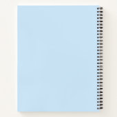 Crystal Blue Bunny and Blue Jay Heart Notitieboek (Achterkant)