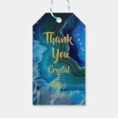 Crystal Blue Cadeaulabel (Voorkant)