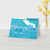 Crystal Blue Cariou Kaart (Gele Bloem)