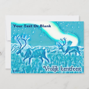 Crystal Blue Cariou - Vrolijk fraster Kaart