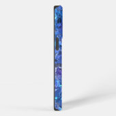Crystal Blue en Paars iPhone Hoesje (Rechterkant)