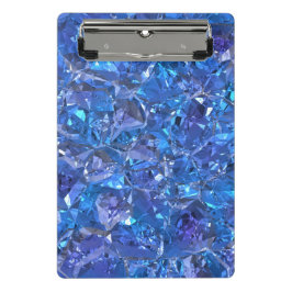 Crystal Blue en Paars Mini Klembord