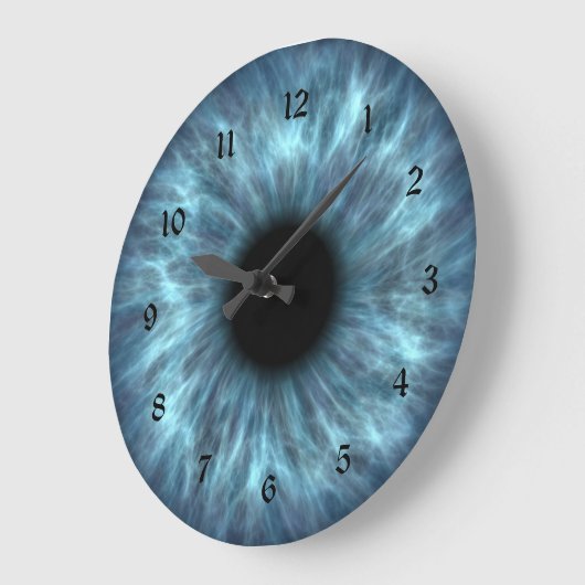 Crystal Blue Eyeball Grote Klok (Hoek)