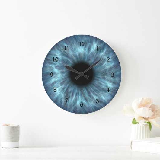 Crystal Blue Eyeball Grote Klok (Huis)
