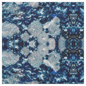 Crystal Blue Fabric Stof (Close Up)