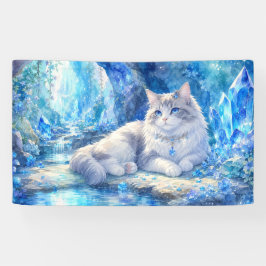 Crystal Blue Kat Fantasie Banner