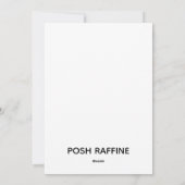 Crystal Blue Lion Blank Card Feestdagenkaart (Achterkant)