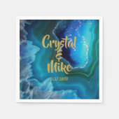 Crystal Blue Servet (Voorkant)