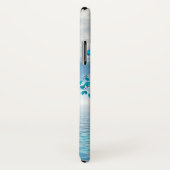 Crystal Blue-structuur Case-Mate iPhone Case (Achterkant / rechts)