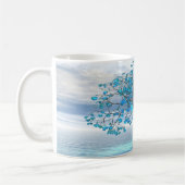 Crystal Blue-structuur Koffiemok (Links)