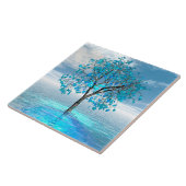 Crystal Blue-structuur Tegeltje (Zijkant)