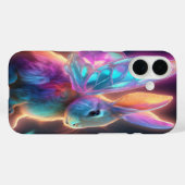 Crystal Bunny Case-Mate iPhone Case (Achterkant (horizontaal))