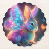 Crystal Bunny Kartonnen Onderzetters (Voorkant)