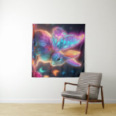 Crystal Bunny Wandkleed (In Situ (horizontaal))