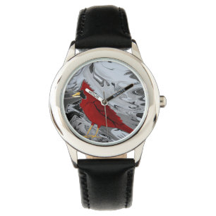 Crystal Cardinal Horloge