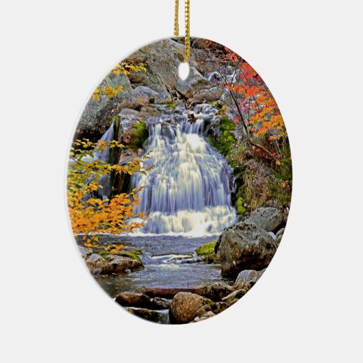 Crystal Cascade Keramisch Ornament (Rechts)