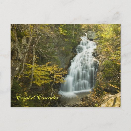 Crystal Cascade, NH Briefkaart (Voorkant)