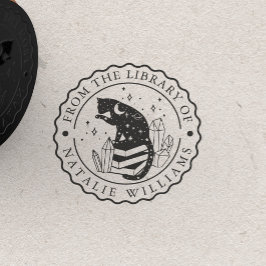 Crystal Cat Star Pencil Moon uit de bibliotheek va Rubberstempel