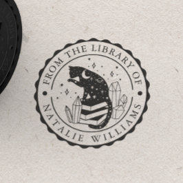 Crystal Cat Star Pencil Moon uit de bibliotheek va Rubberstempel