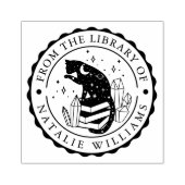 Crystal Cat Star Pencil Moon uit de bibliotheek va Rubberstempel (Afrduk)