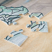 Crystal Cave Art Puzzle Legpuzzel (Zijkant)