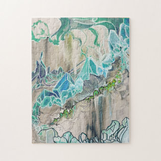 Crystal Cave Art Puzzle Legpuzzel