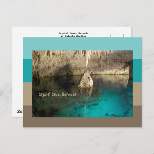 Crystal Cave, Bermuda Briefkaart (Voorkant / Achterkant)