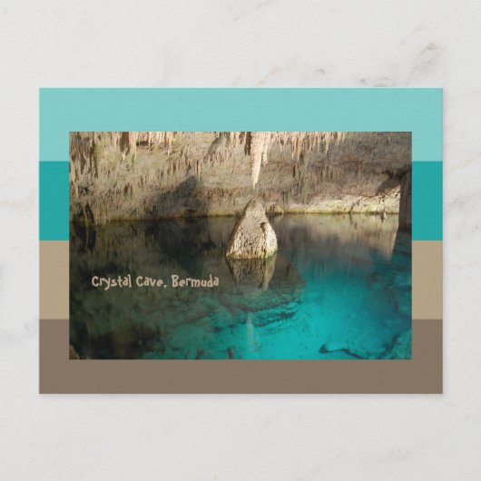 Crystal Cave, Bermuda Briefkaart (Voorkant)