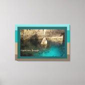 Crystal Cave, Bermuda Canvas Afdruk (Voorkant)
