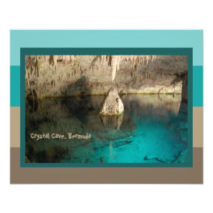 Crystal Cave, Bermuda Foto Afdruk