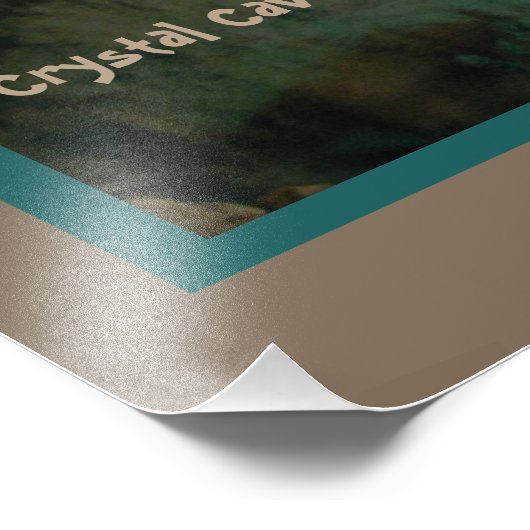 Crystal Cave, Bermuda Foto Afdruk (Hoek)