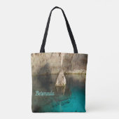 Crystal Cave, Bermuda Tote Bag (Achterkant)