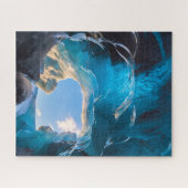 Crystal Cave, Vatnajokull Icefield, Zuid-IJsland Legpuzzel (Horizontaal)
