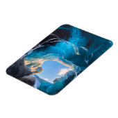 Crystal Cave, Vatnajokull Icefield, Zuid-IJsland Magneet (Linkerzijde)