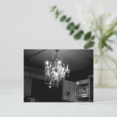 Crystal Chandelier Briefkaart (Staand voorkant)
